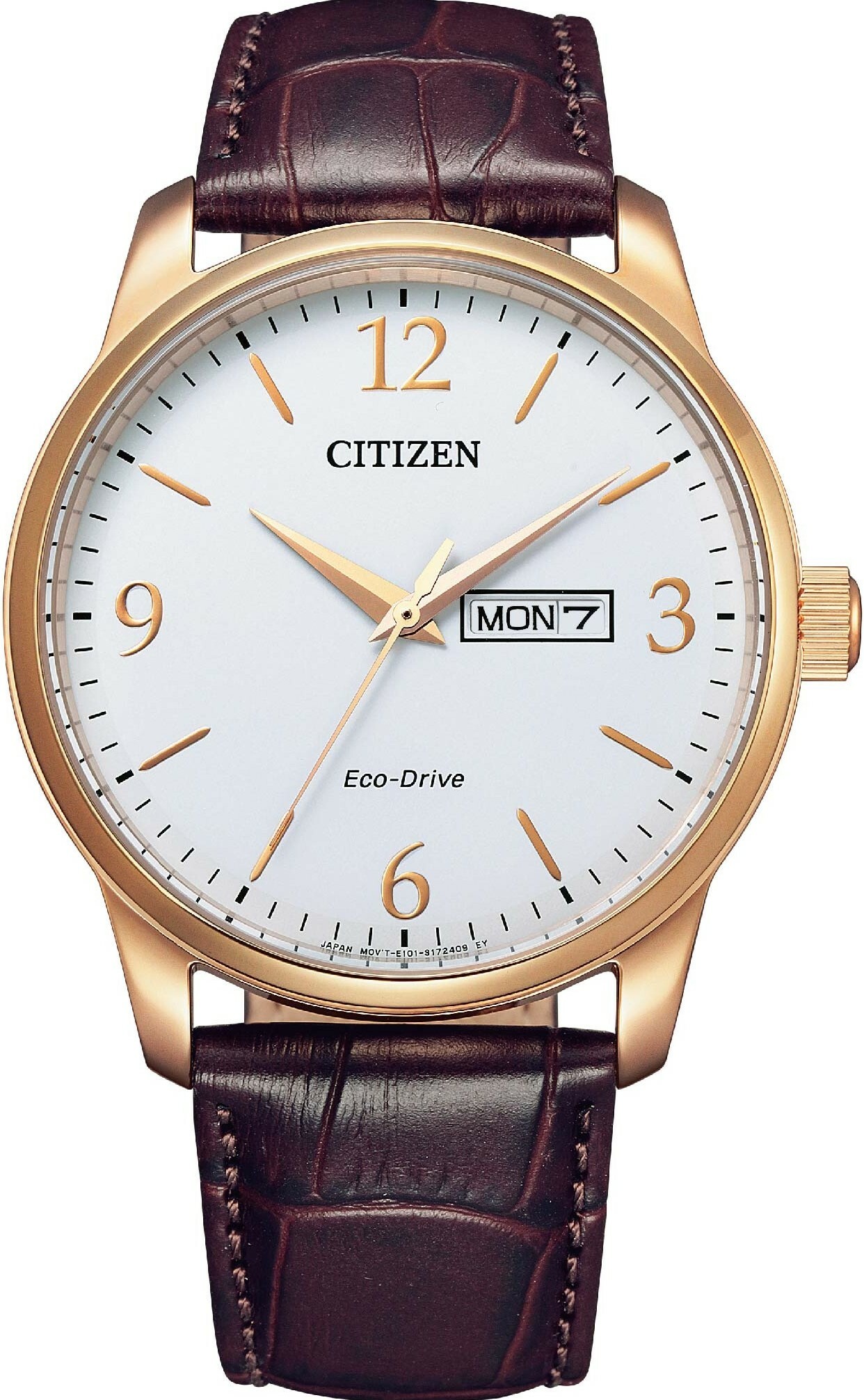 萬年鐘錶 - Citizen 星辰錶  光動能系列  大錶徑都會時尚男錶 BM8553-16A 錶徑41.8MM