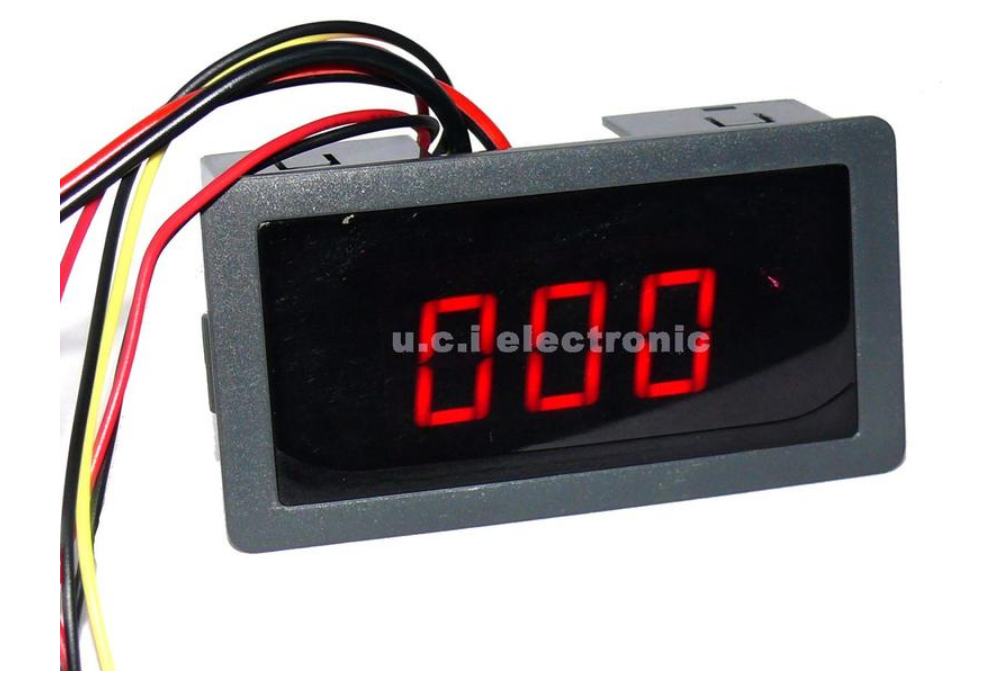 【UCI電子】(二S-6)  CCM5D數顯 PWM直流電機調速器6V12V24V無極調速開關控制器 顯示殼