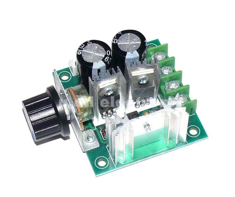 【UCI電子】(二S-3)  直流馬達調速器 12V~40V10A PWM無級調速 調溫 溫控器 調光器 電機調速器