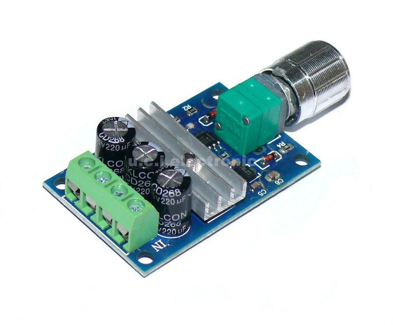 【UCI電子】(E-11)  PWM直流馬達調速器 6V 12V 24V 28V 3A調速開關 直流電機調速器 帶開關