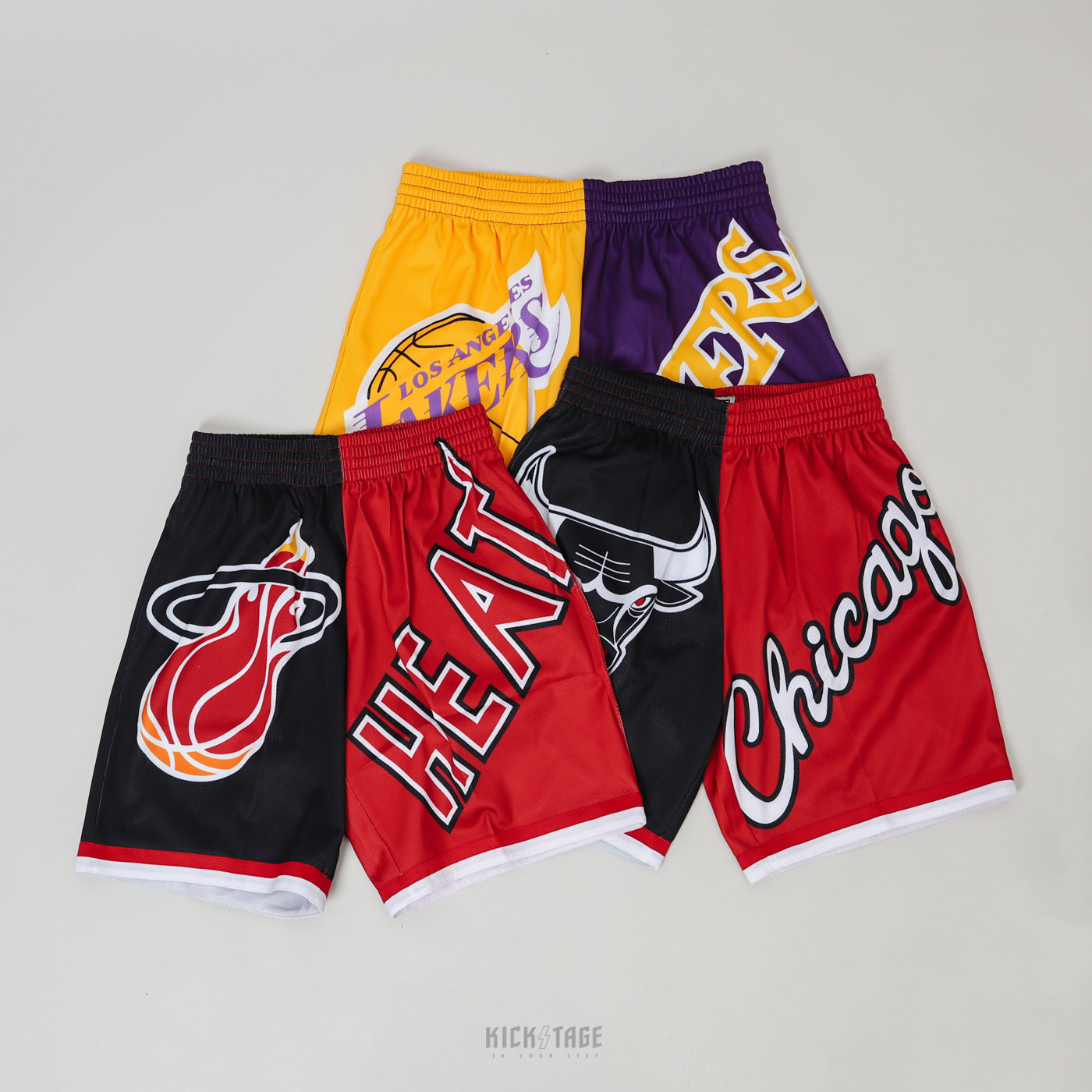 [特價售出無退換] MITCHELL & NESS M&N BIG FACE SHORTS 5.0 公牛 湖人 熱火 籃球褲 球褲【MN22B-SH01】ABshorts
