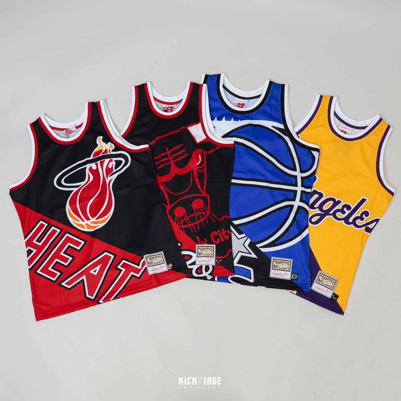 **特價商品售出不退換**MITCHELL & NESS M&N BIG FACE TANK 5.0 公牛 湖人 熱火 魔術 球衣 背心【MN22B-TK01】