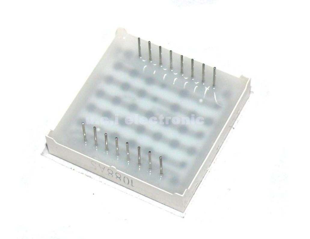 【UCI電子】(4-2) 3MM 8*8共陰紅光點陣1088AS 3MM點陣 MAX7219 專用點陣 7219