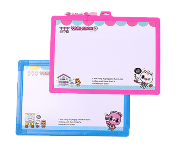 時鐘磁性兒童繪畫白板 POP0299