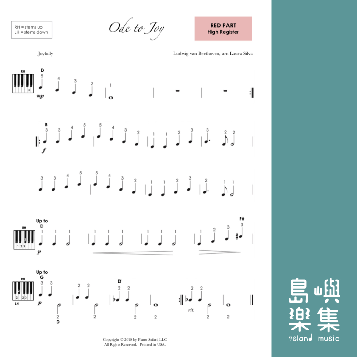 PIANO SAFARI Ensemble-Ode to Joy Ensemble