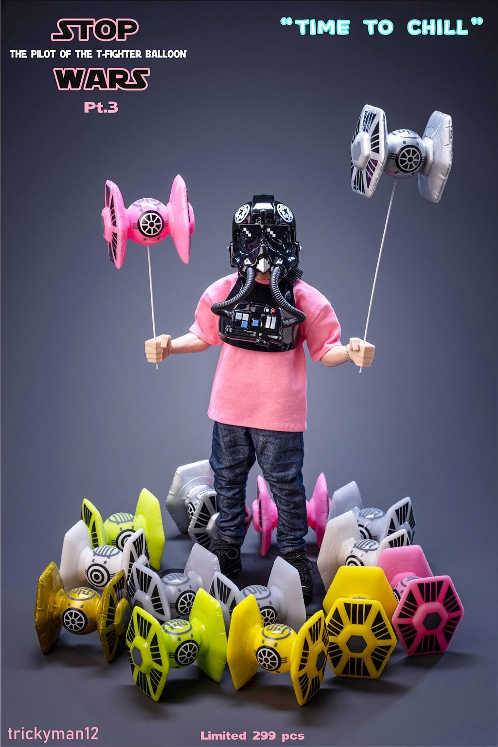 Trickyman12 :1/6 STOPWARS Pt.3 THE PILOT OF THE T-FIGHTER BALLOON (現貨)