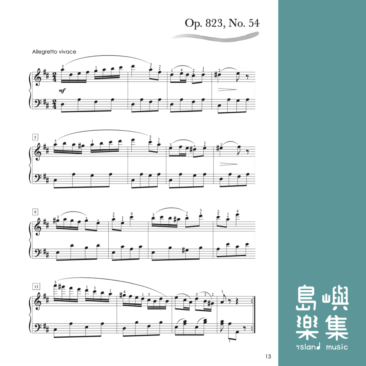 PIANO SAFARI Czerny Etudes 2