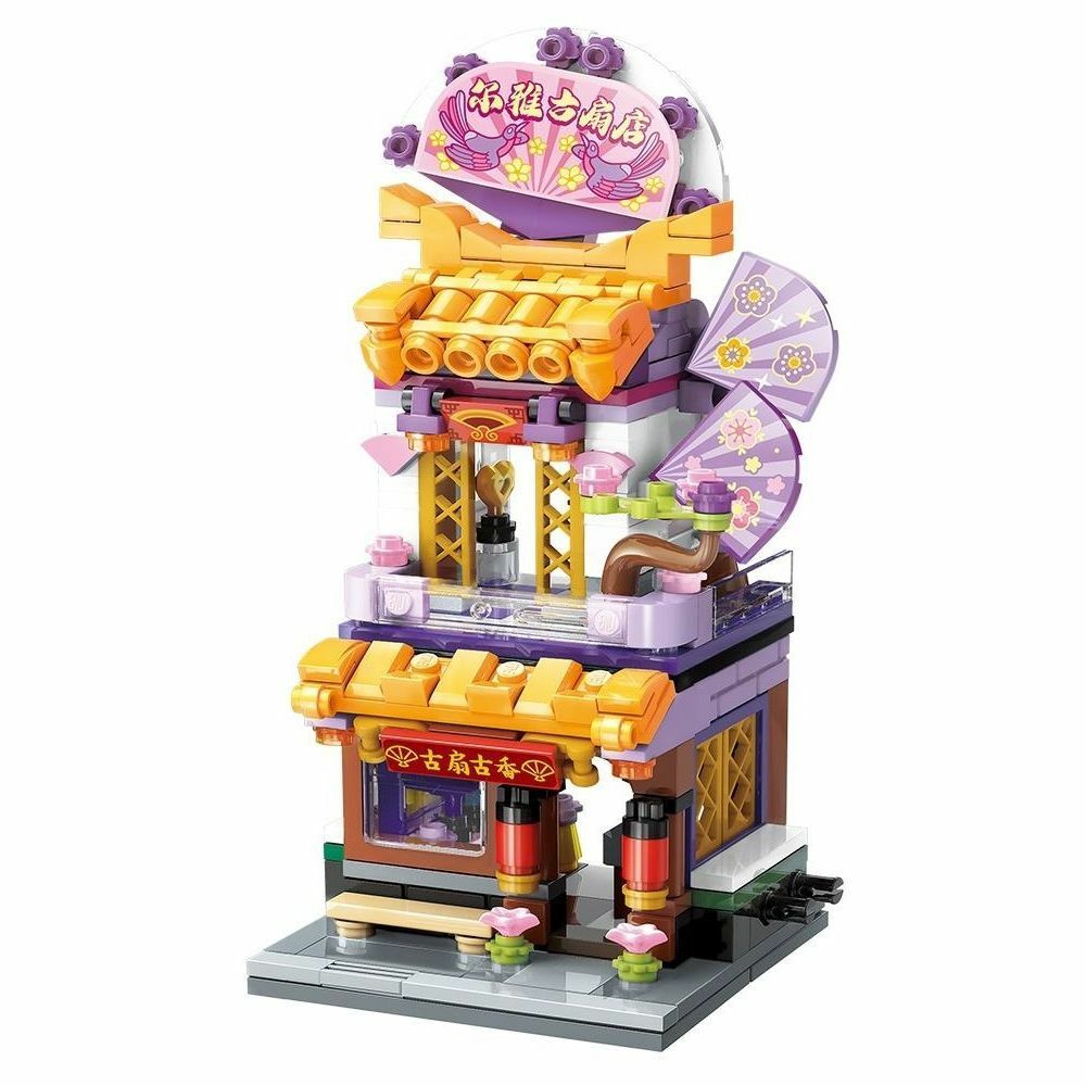 Qman 優雅古扇店 造型積木