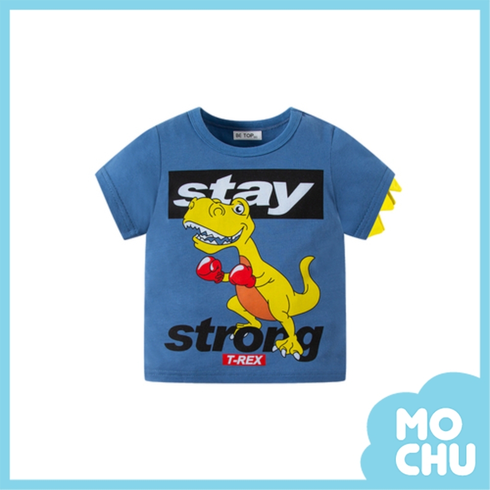 打拳小恐龍短袖上衣