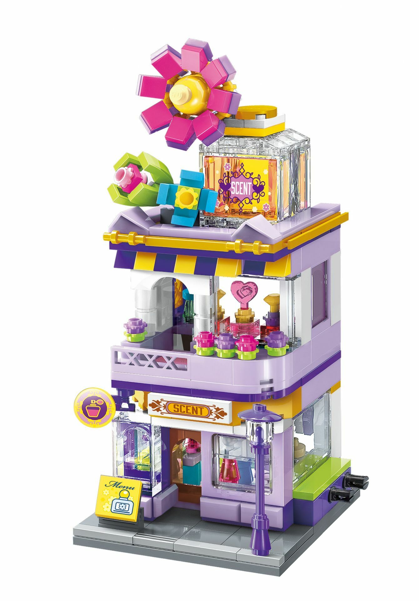 Qman 幽香香水店 造型積木