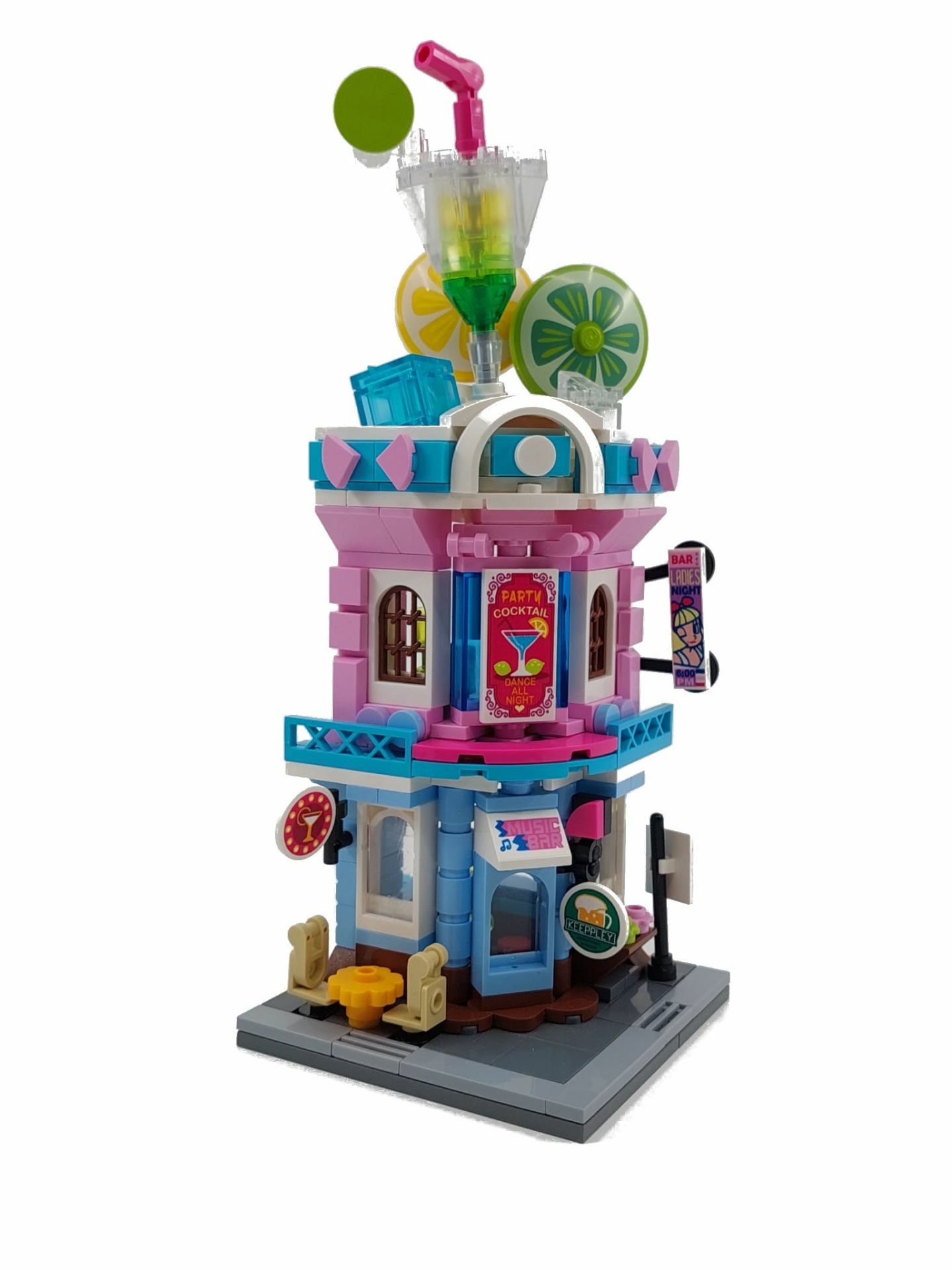 Qman 西班牙酒館 造型積木