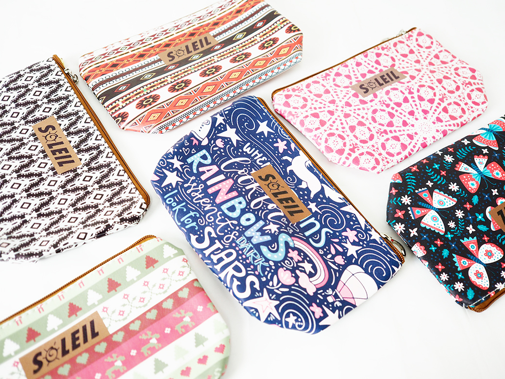SOLEIL 印花收納包 收納包/化妝包/旅行/露營 70CTL71015