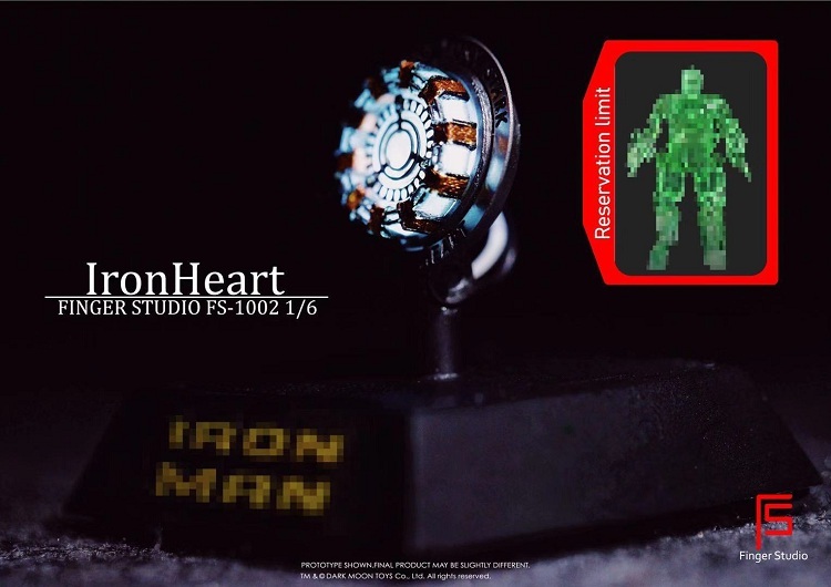 Finger Studio FS-1002 1/6 scale Iron Heart (現貨)