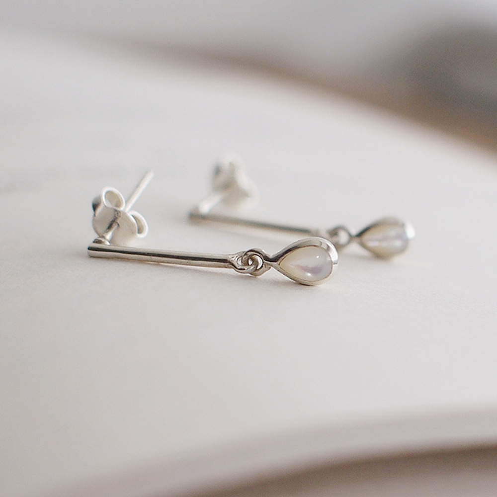 哈瓦那之光純銀耳環(珍珠母貝)/SE785N