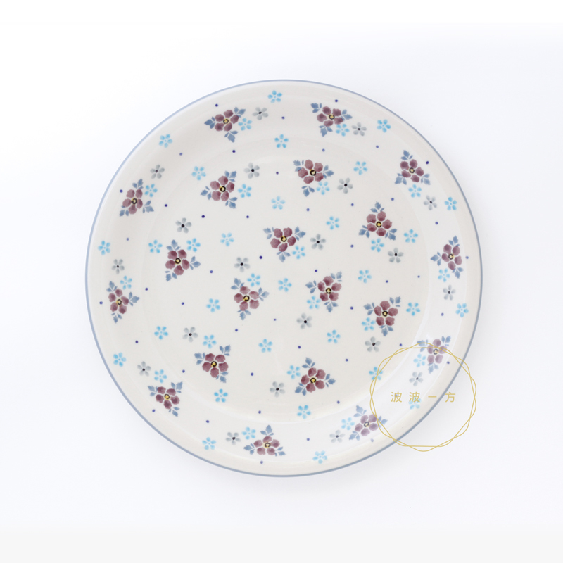 圓盤-Ø21cm-氣質小碎花
