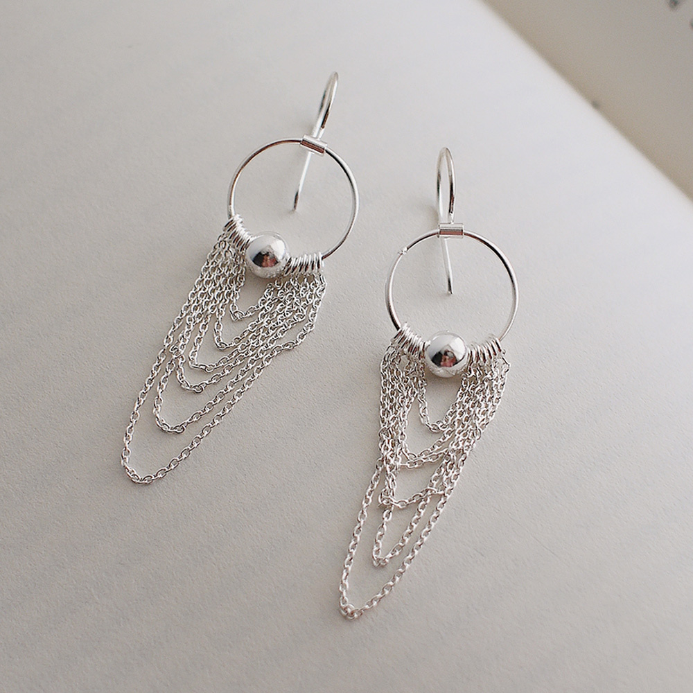 愛琴海婚禮純銀耳環/SE719N