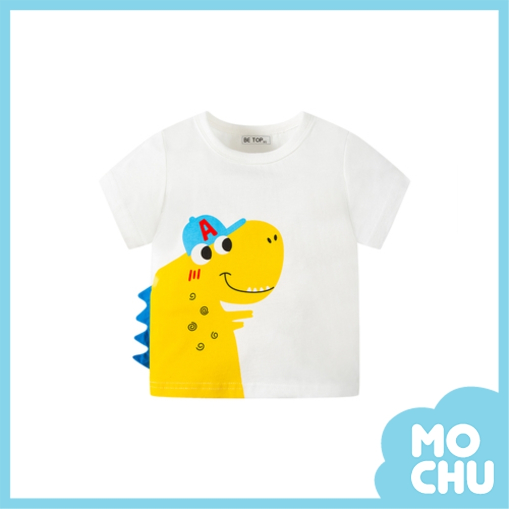 帽子恐龍短袖上衣(兩色)