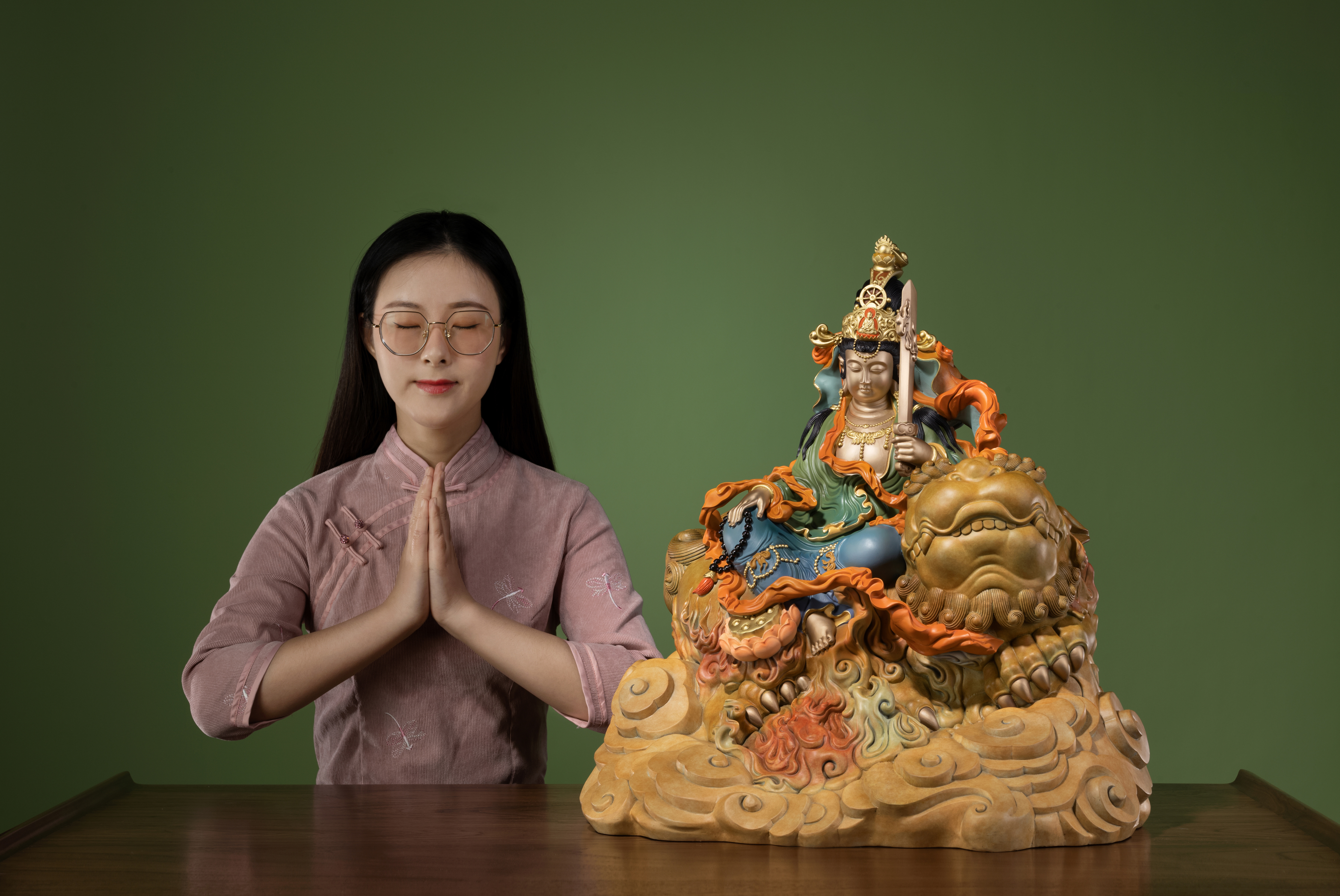 文殊菩薩．普賢菩薩◇已停產◇