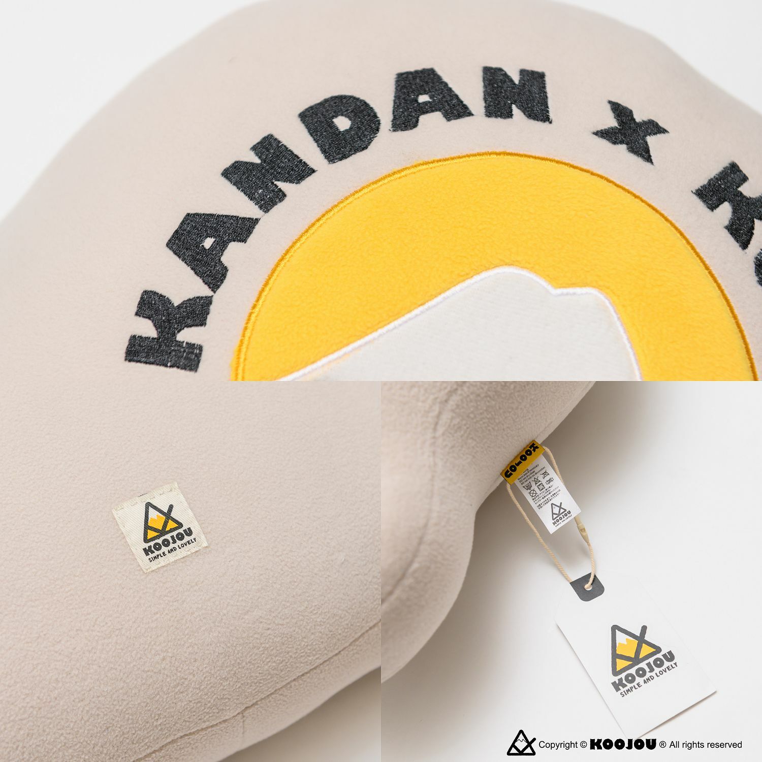 KID ® KANDAN x KOOJOU 聯名山脈日出抱枕