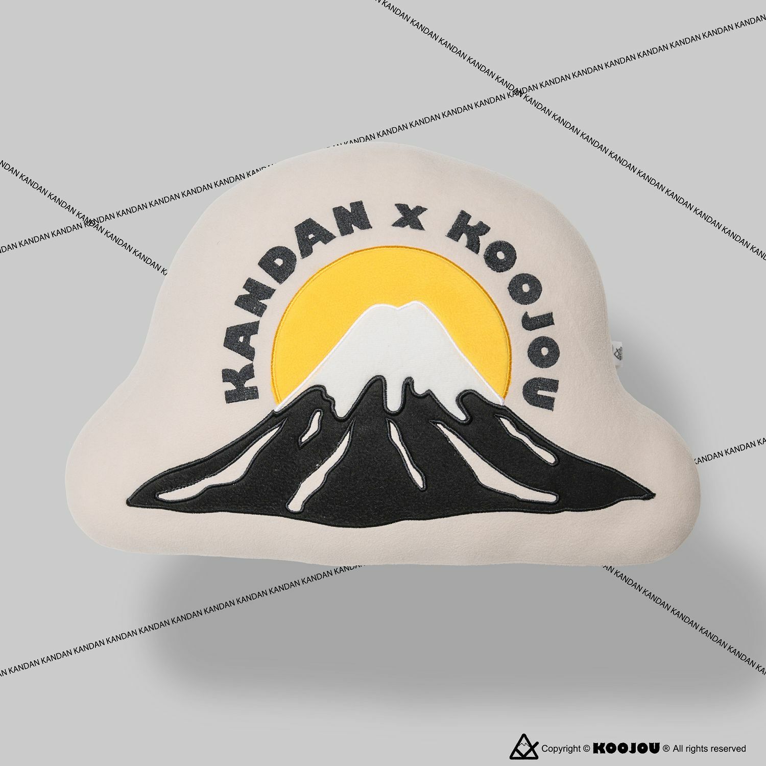 KID ® KANDAN x KOOJOU 聯名山脈日出抱枕