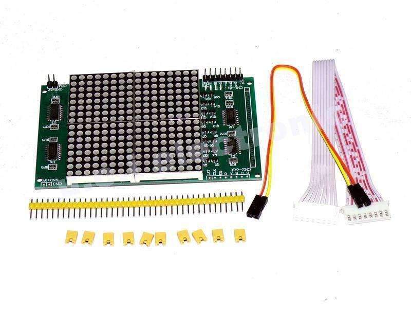 【UCI電子】(W-1) LED點陣屏 模塊16*16 無限級聯 51開發板 兼容12864接口