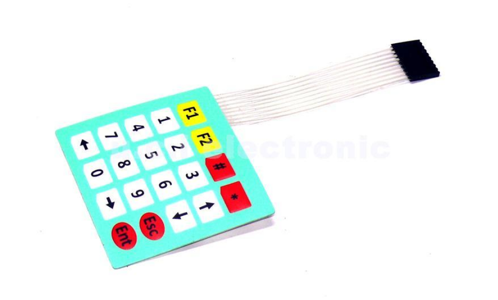 【UCI電子】(2-6) 4*5 矩陣 20鍵 薄膜開關 控制面板 單片機擴展鍵盤 按鍵