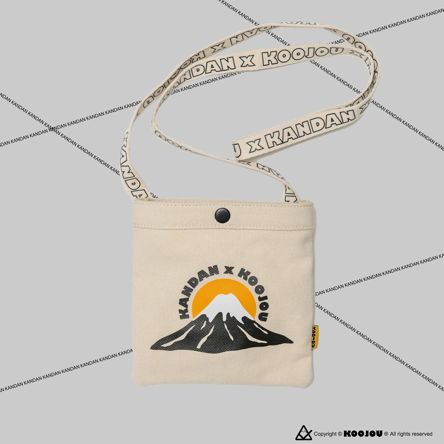 KID ® KANDAN x KOOJOU 聯名山脈日出肩背小包