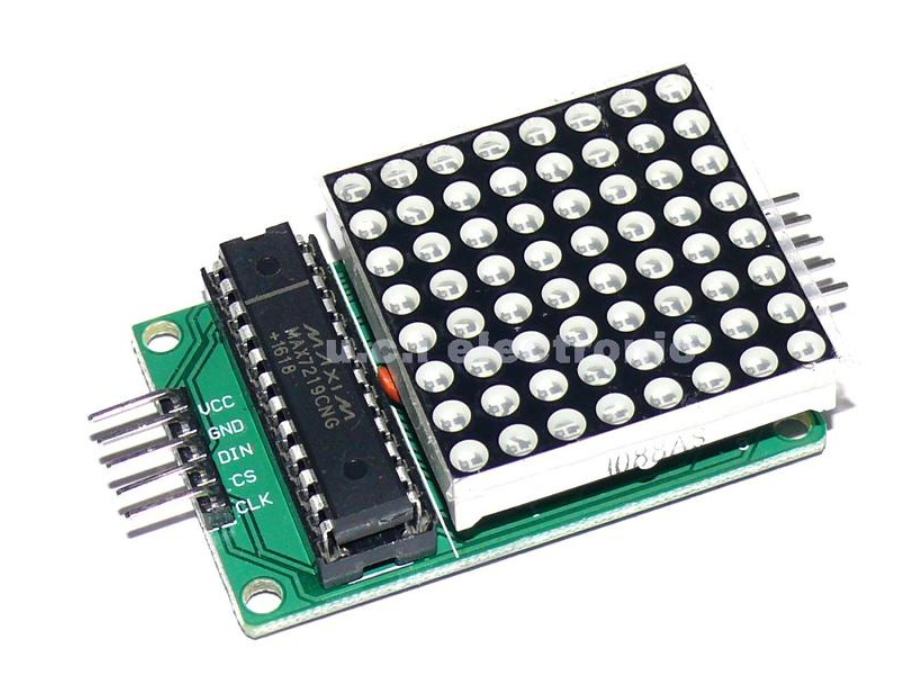 【UCI電子】(W-2) 成品 MAX7219 8X8點陣模組 顯示模組D2B2 7219