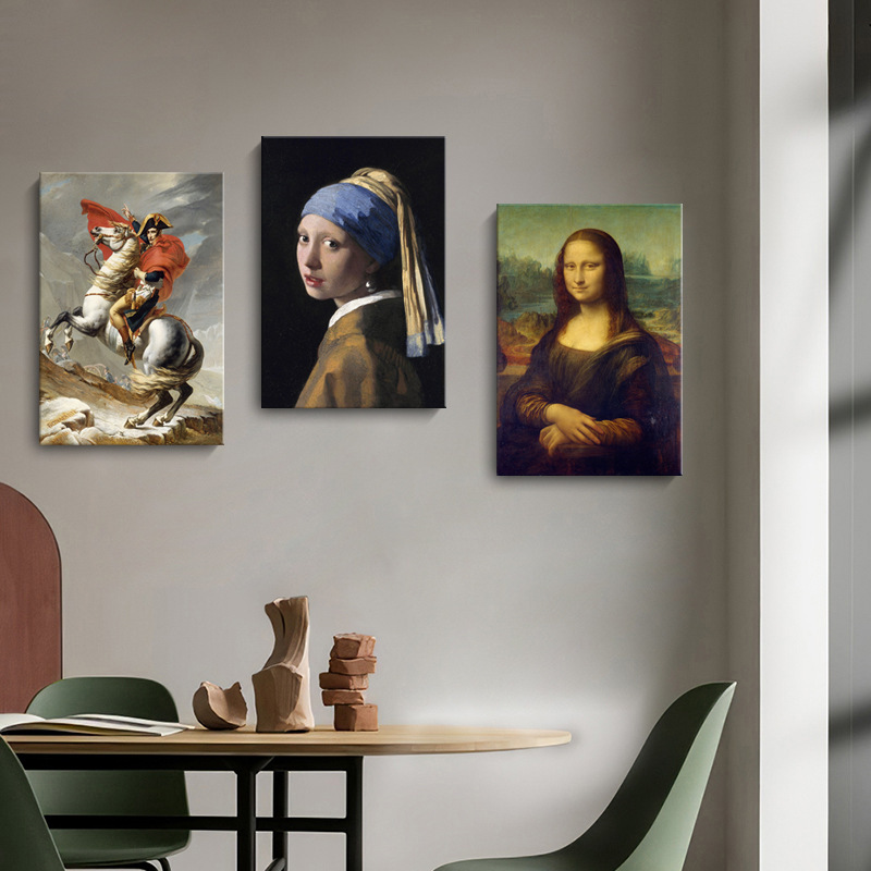 經典人物無框掛畫