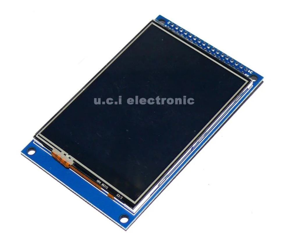 【UCI電子】(9-4) 3.2寸TFT液晶屏模塊 帶觸摸彩屏65K色 觸控屏 帶SD卡座,3V穩壓