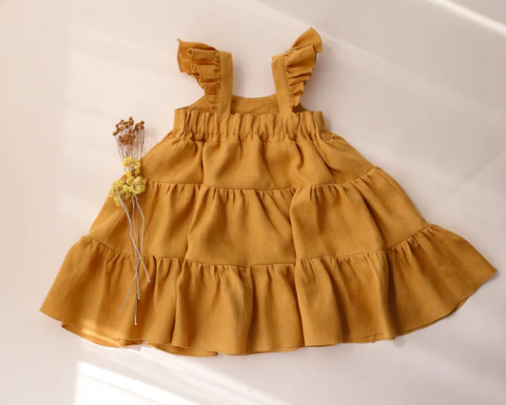 Dannie and Lilou-Boho Dress(Amber)