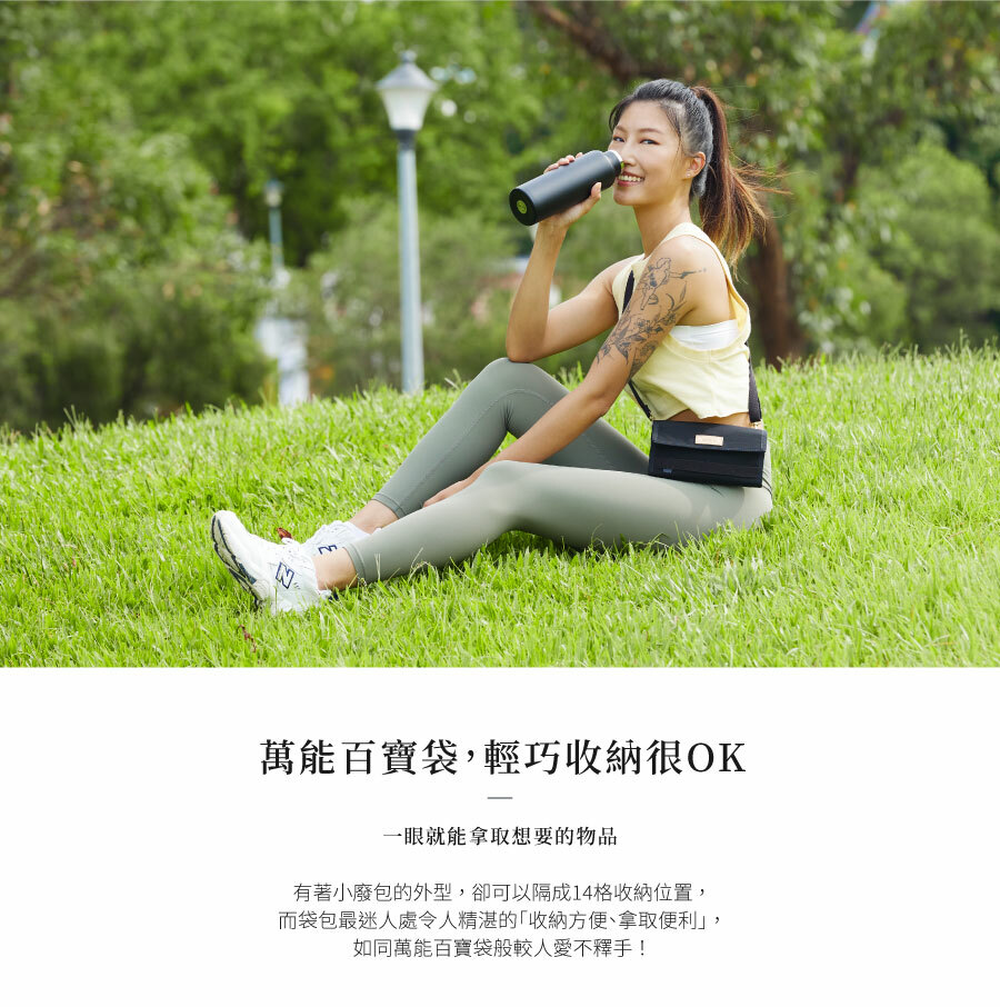 Soldier 城市旅人長夾斜肩包 satana SOS2870-324 軍綠色 商品介紹 4