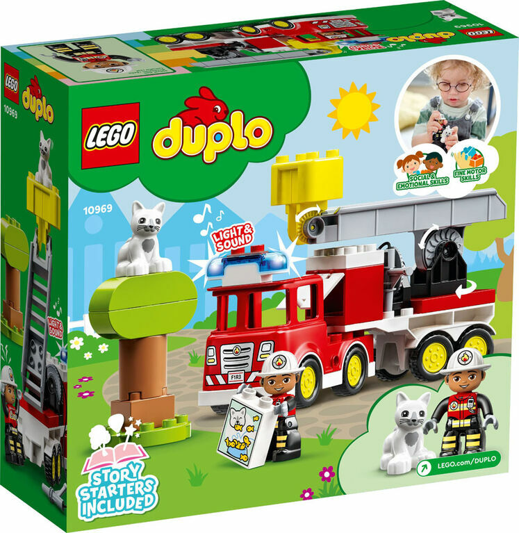 [飛米樂高積木磚賣店] LEGO 10969 Duplo-消防站