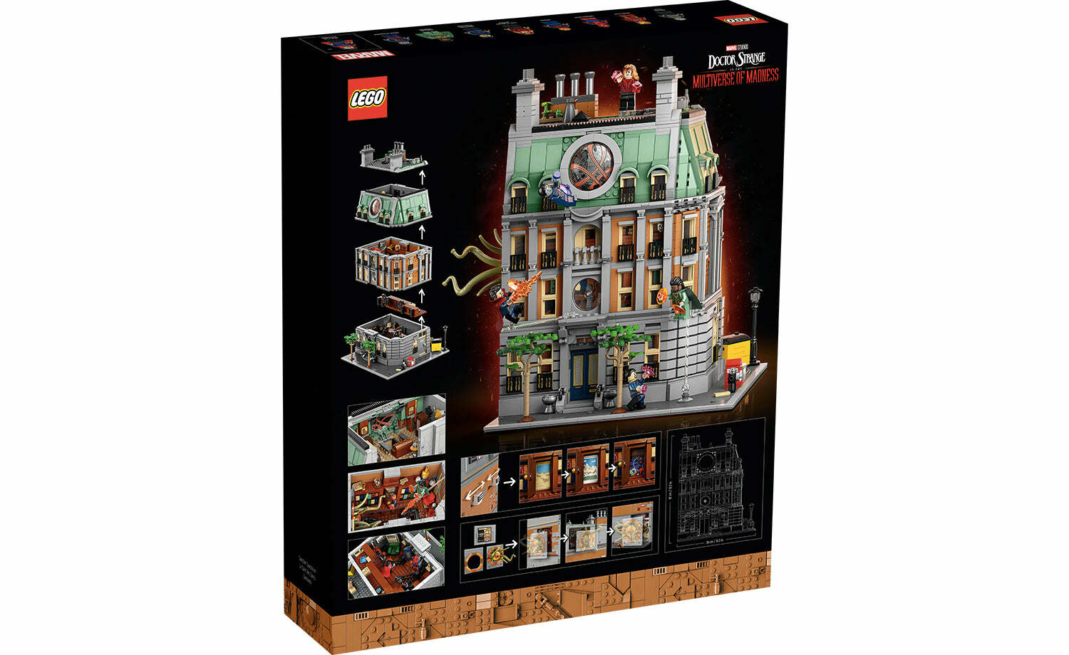 [飛米樂高積木磚賣店] LEGO 76218 Marvel-Sanctum Sanctorum無限傳說至聖所