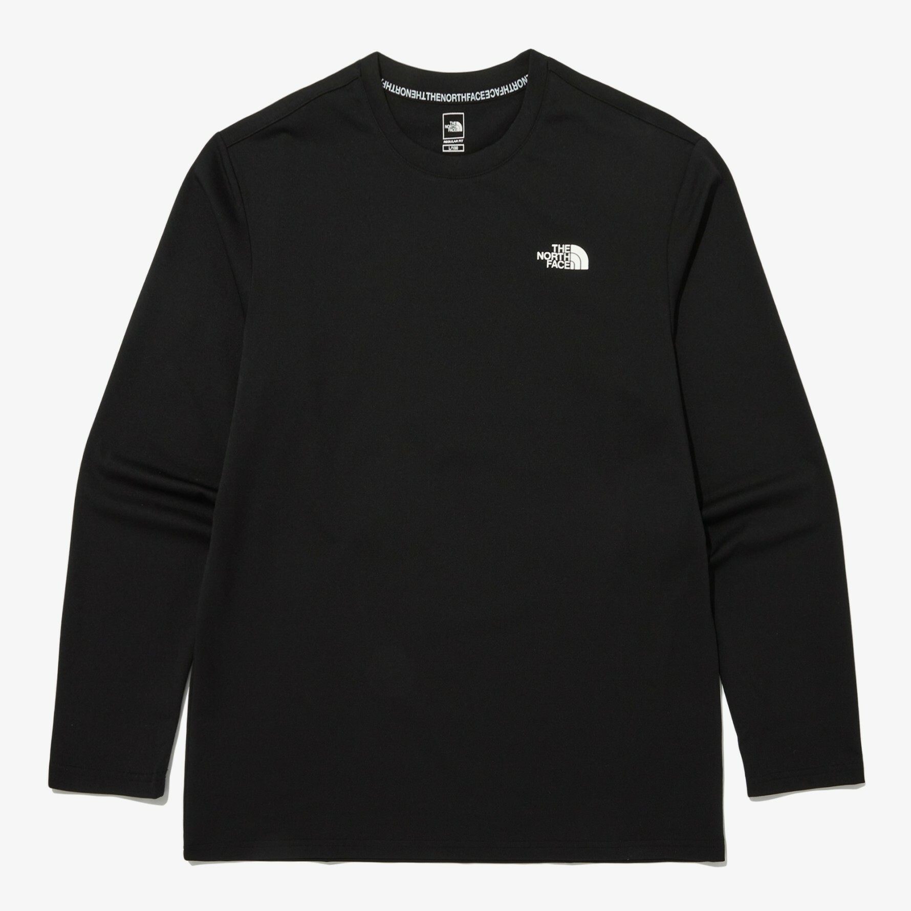THE NORTH FACE NSE L/S R/TEE 長袖 衛衣 大學T 黑 NT7TN60A