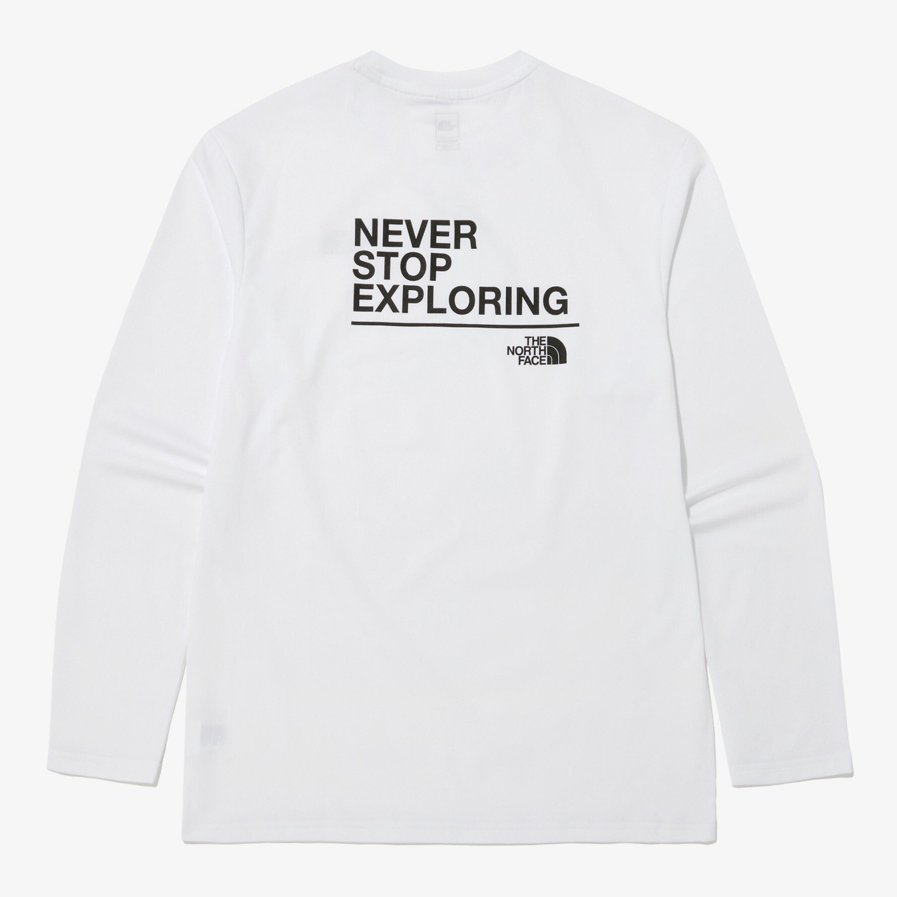 THE NORTH FACE NSE L/S R/TEE 長袖 衛衣 大學T 白 NT7TN60C