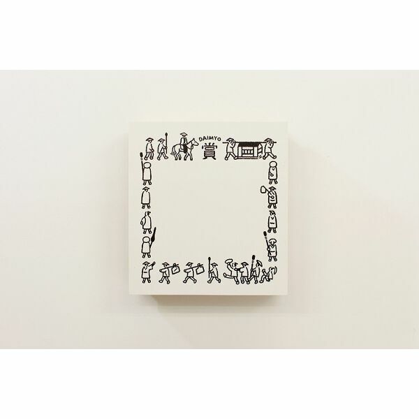 大名行列 武士大移動 感謝獎狀 花邊橡皮木頭章｜日本SANBY