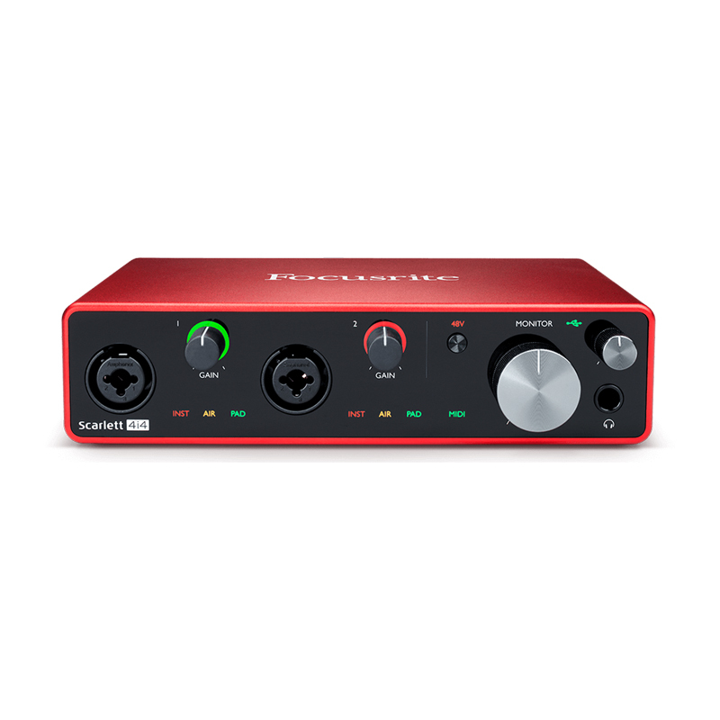 Focusrite Scarlett 4i4 3rd 3 Gen 錄音介面