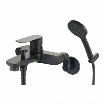 日日商 龍頭系列 沐浴龍頭組 黑色 ED-H20753BK