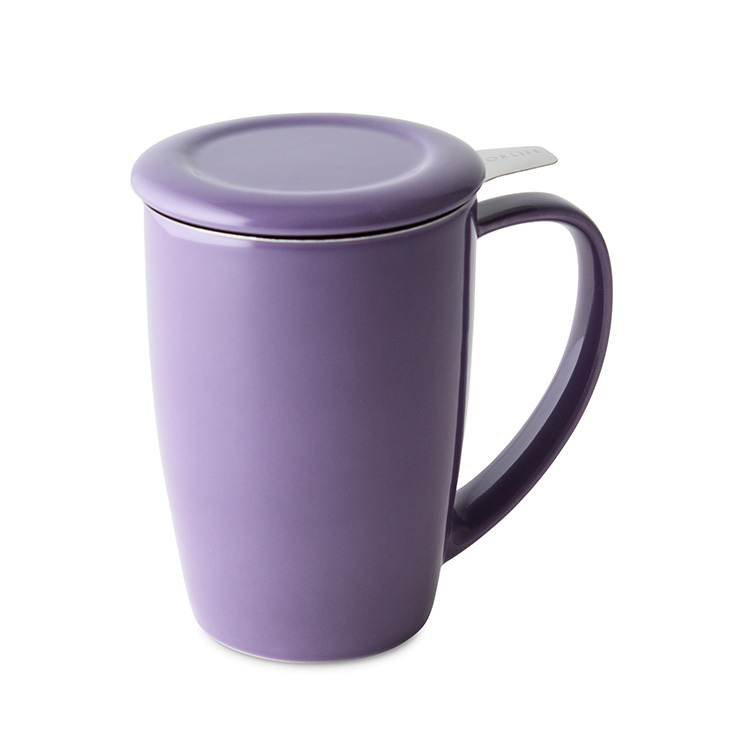 FORLIFE圓滑/ 濾網泡茶杯組-紫