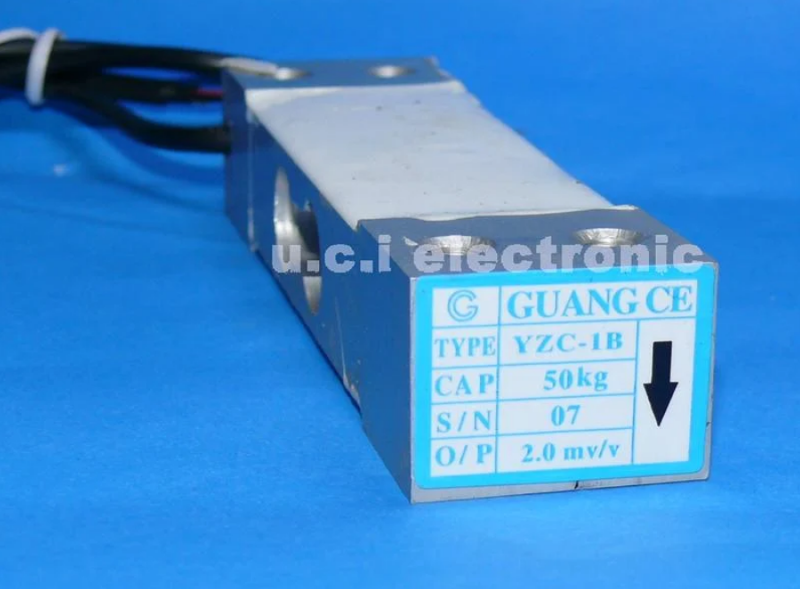 【UCI電子】(K-4) 50KG 秤重傳感器YZC-1B 稱重感測器 電子秤 壓力感測器