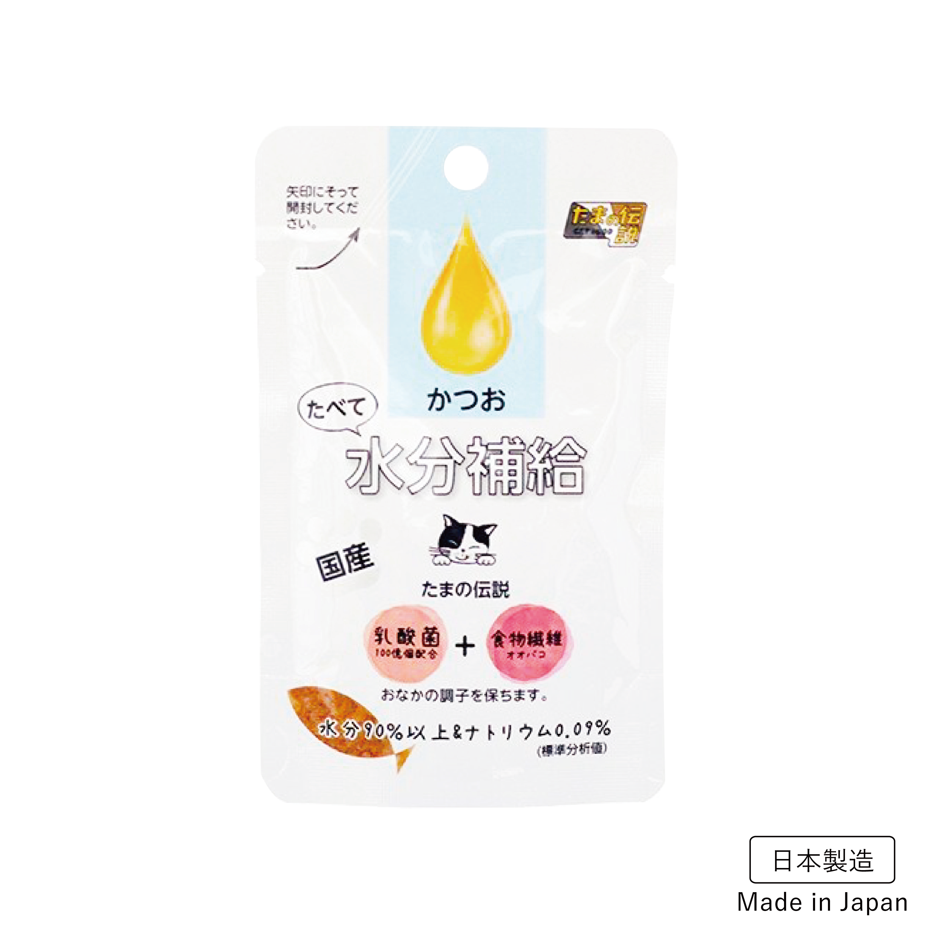 日本三洋 小玉傳說® 丨貓之水滴 益生多補充液30g (鰹魚味)(SY-1391)