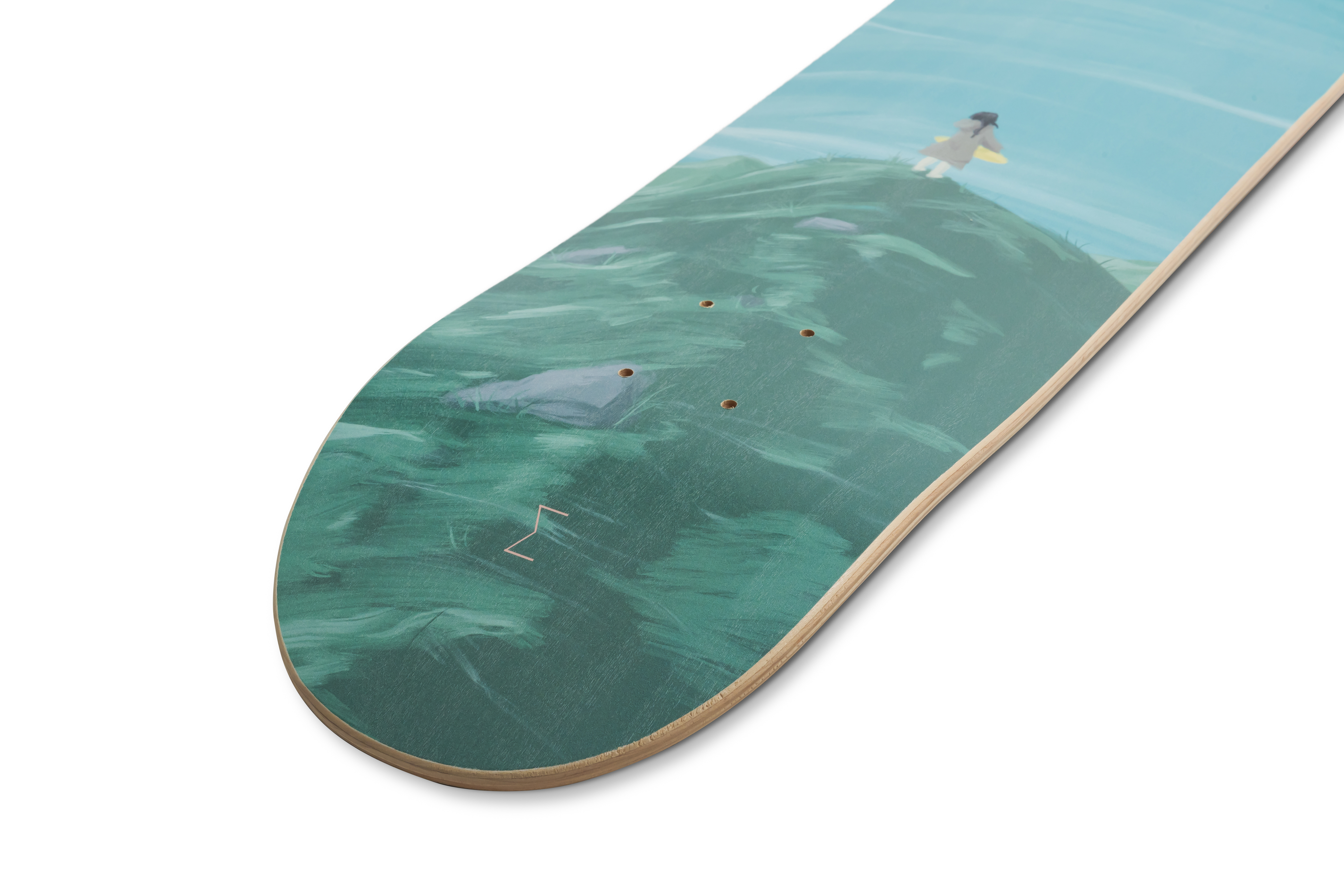 就是溜溜的她 8inch滑板板身