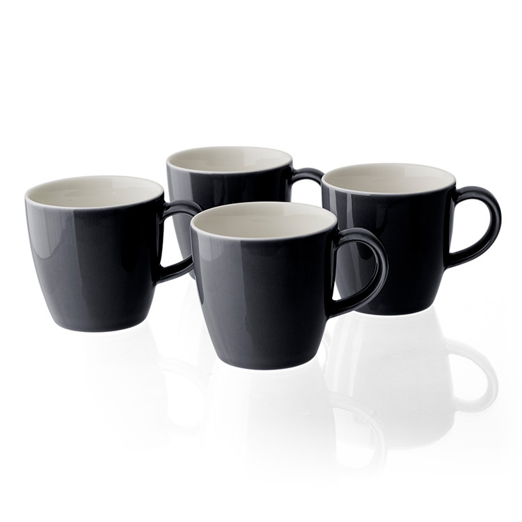 FORLIFE品茶片刻茶杯/濃縮咖啡杯單(小) -黑