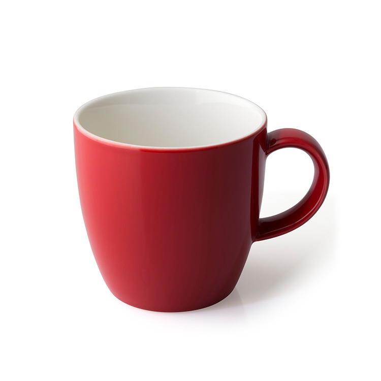 FORLIFE經典圓潤茶杯/咖啡杯單-紅