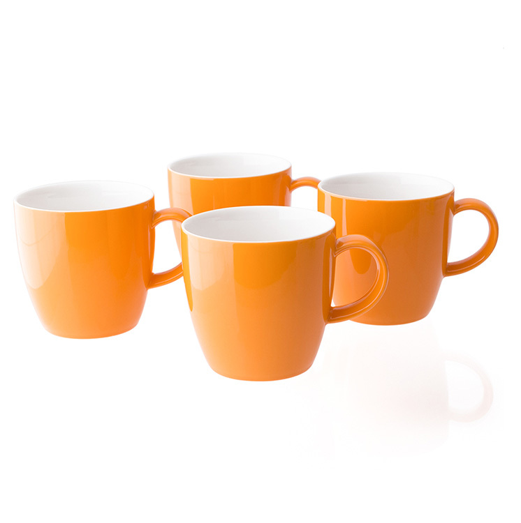 FORLIFE經典圓潤茶杯/咖啡杯單-黃