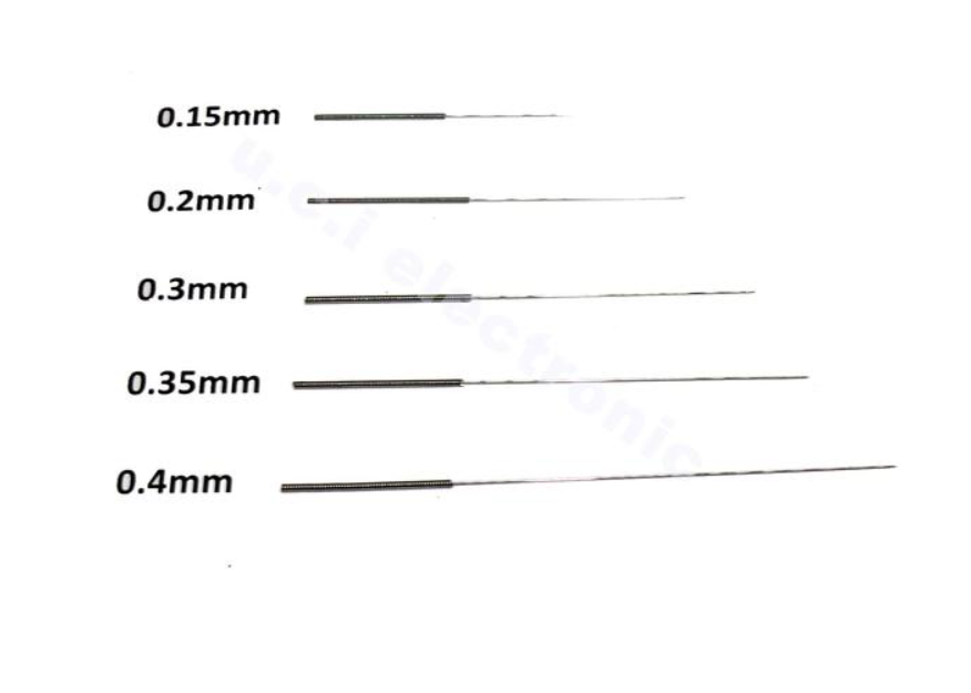 【UCI電子】(二Q-2) 啟龐3D打印機配件 噴嘴 噴頭清理專用鑽頭清理器鋼針通針不銹鋼針器