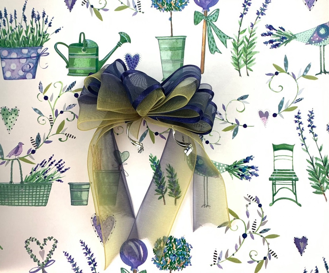 南法塔莉/雙色法國結結飾內附銀色魔帶/可直接包裝禮物