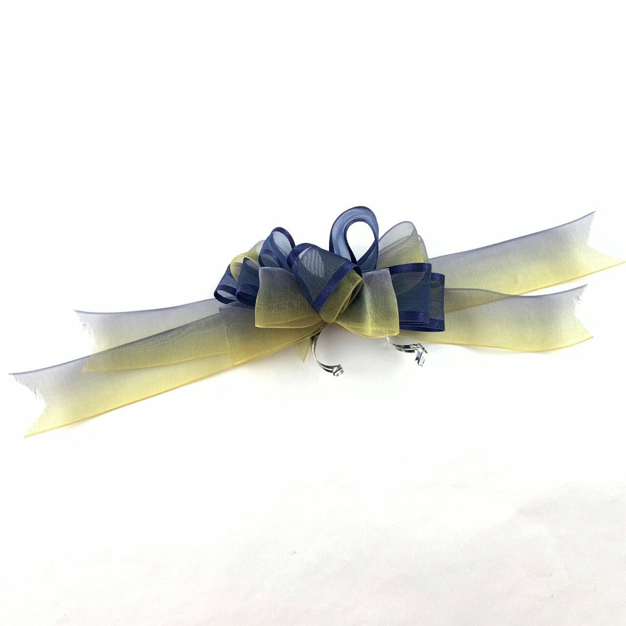 南法塔莉/雙色法國結結飾內附銀色魔帶/可直接包裝禮物