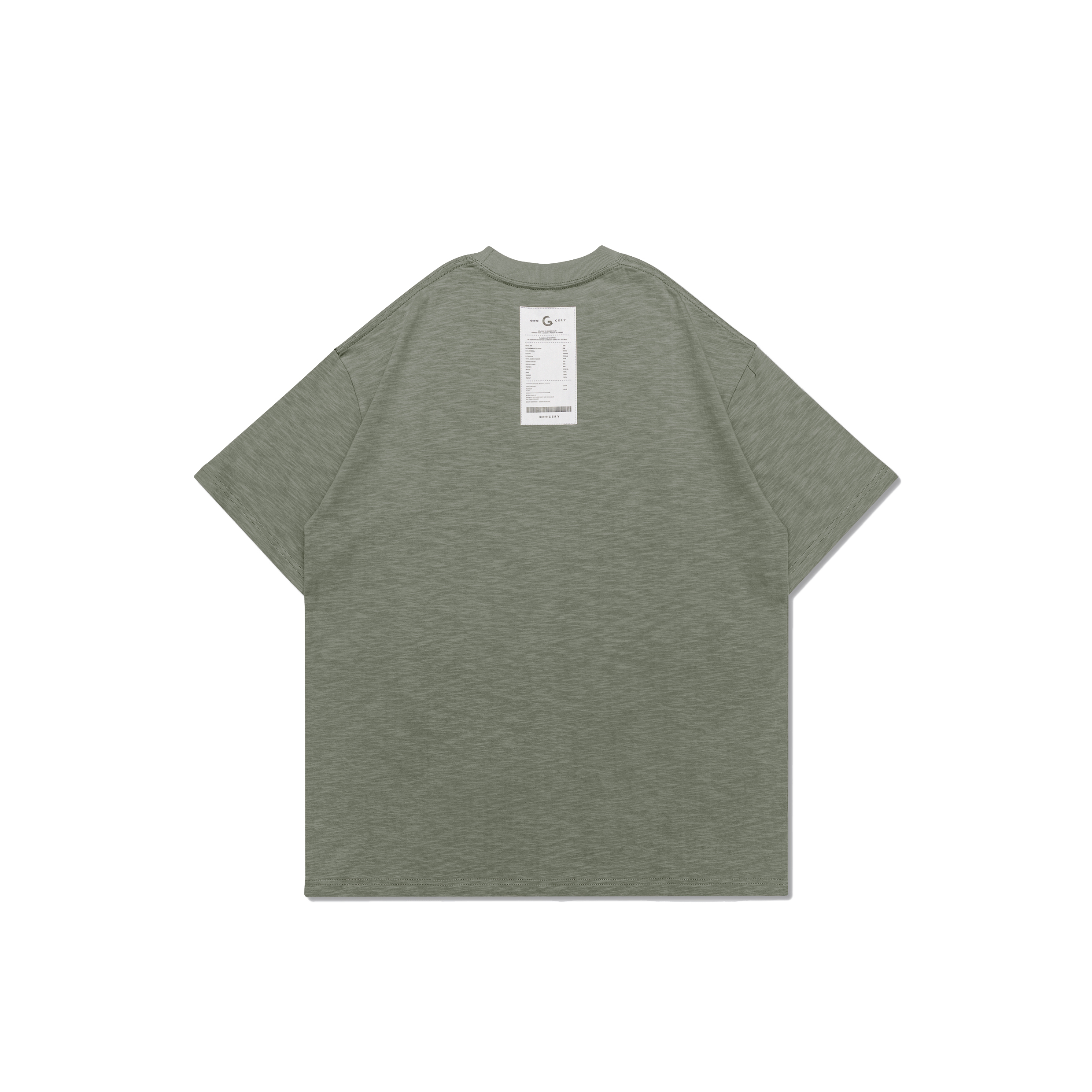 Grocery - Invoice Tee - Olive